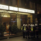 Brand im Wiener Hotel Astoria