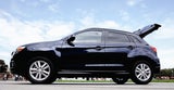 Der ASX kombiniert im Außendesign Offroad-Elemente mit einer sportlichen Linienführung, etwa beim Dach.