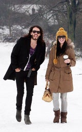 Stars ziehen sich warm an