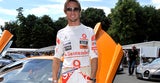 Auch Jenson Button ließ es im MP4-12C ordentlich krachen.