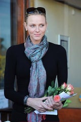 Charlene in Südafrika