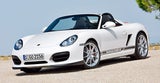 Von vorne unterscheidet sich der Spyder nur unwesentlich vom Boxster.