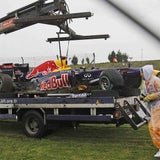 Vettel crasht im 1. Türkei-Training