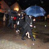 Regen-Chaos in Mörbisch