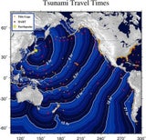 So rollt der Tsunami durch den Pazifik