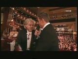 Männertanz: Bob Geldof wagt einen Walzer mit Alfons Haider