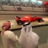 Die feuerrote Ferrari-World