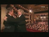 Männertanz: Bob Geldof wagt einen Walzer mit Alfons Haider