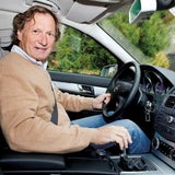 Klammer in der Mercedes C-Klasse
