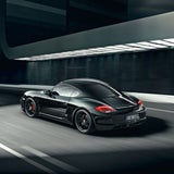 Porsche Cayman S Black Edition startet