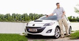 Dorian Steidl trifft den Mazda 3 MPS