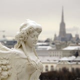 Schnee in Wien
