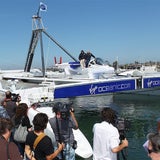 Milliardär Richard Branson auf seinem U-Boot