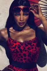 Naomi Campbell für D&G 'Animalier Eyewear'