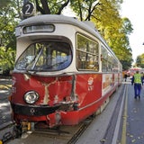 Kollision zwischen Straßenbahn und Autobus