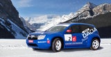 Im Heck sorgt ein V6-Benziner für ordentlichen Vortrieb.