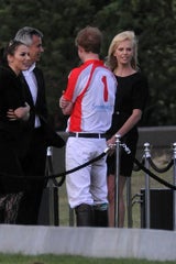 Prinz Harry beim Polo