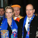 Albert & Charlene bei Zirkus-Festival