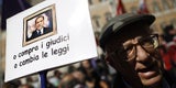 Berlusconi Protest