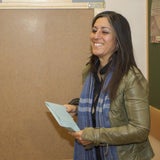 Maria Vassilakou (Grüne) wählte mit Ehemann Bernd