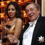 Ruby mit Lugner am Opernball