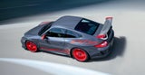 Dezent ist anders. Der GT3 RS versucht erst gar nicht seine sportlichen Gene hinter einer biederen Fassade zu verstecken