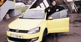 Rapids Team-Tormann Helge Payer hat den VW Polo TDI (75 PS) getestet. Urteil: Top-Auto! Bild: TZ Österreich, Pauty