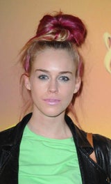 Pinke Haare der Stars