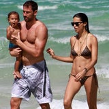 Adriana Lima: Familienausflug zum Strand