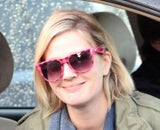 Bunte Sonnenbrillen der Stars