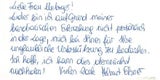 Elsner schreibt Dankschreiben