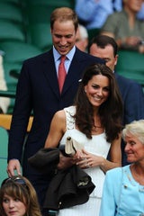 Prinz William & Kate straheln in Wimbledon