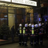 Brand im Wiener Hotel Astoria