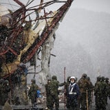 Japan im Kälte-Würgegriff