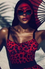 Naomi Campbell für D&G 'Animalier Eyewear'