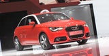 Am Audi-Stand war der kleine A1 der Größte. Er soll dem Mini Kunden abjagen.