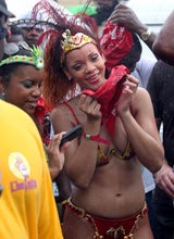 Partykönigin: Rihanna lässt's krachen