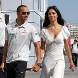 Lewis Hamilton und N. Scherzinger