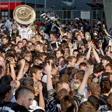 Sturm-Fans feiern Meisterschaft vorab