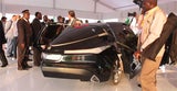 Aus dieser Perspektive erinnert The Rocket an das Batmobil