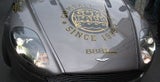 Damit jeder weiß worum es geht: Gumball-Logo auf der Motorhaube. Bild © Palla