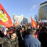 Demo gegen Sparpaket