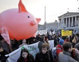Studenten Uni Proteste Wien 2010