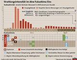Strahlung AKW Fukushima (Grafik)