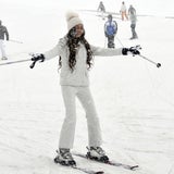 Ruby macht als Skihaserl gute Figur