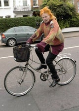 Stars auf dem Bike