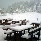 20 cm  Schnee  mitten  im Juli