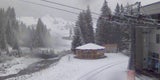Schnee-Crash: Bus stürzt ab