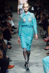 Nackte Haut bei der Italo-Fashionweek