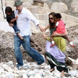 brad pitt angelina jolie provence hand